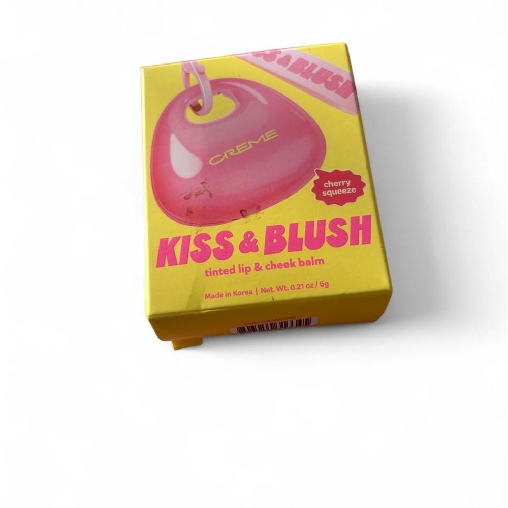 Crème Shop Kiss & Blush Tinted Lip & Cheek Balm – Cherry Squeeze 6g